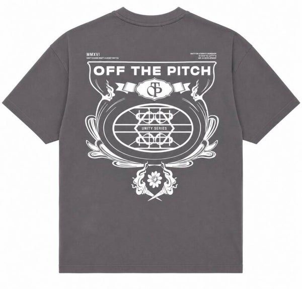 Off The Pitch Unity Regular Tee Grey