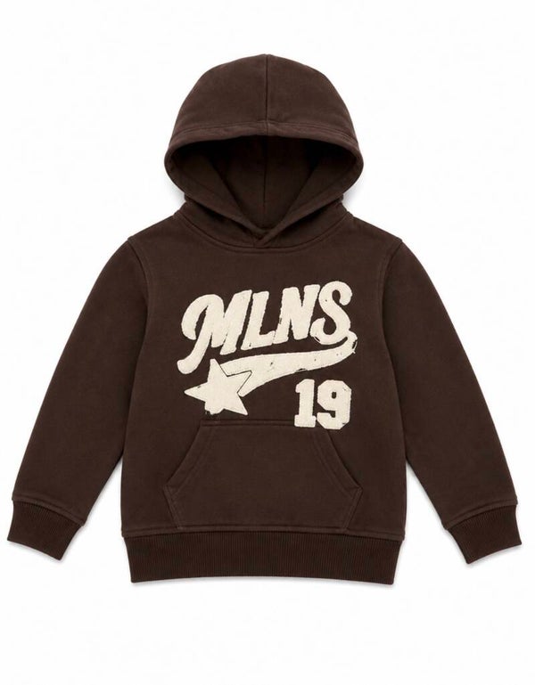 Malelions Junior Homerun Hoodie Brown