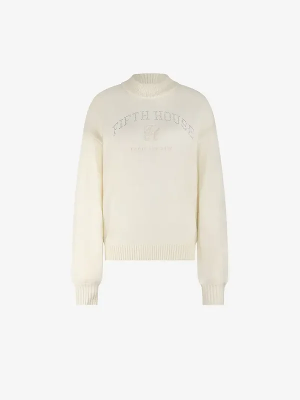 Fifth House Jiles Strass Sweater