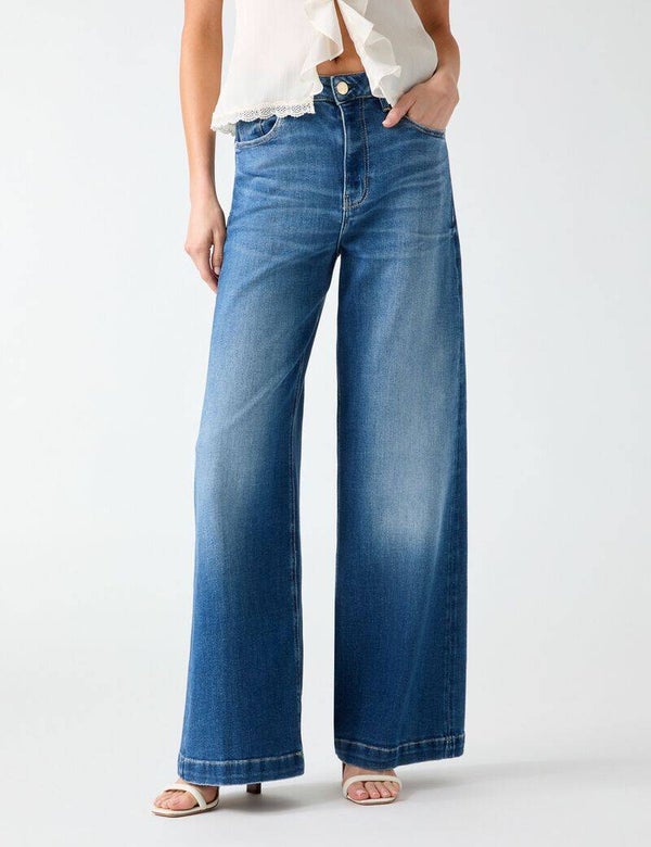 Guess Bellagio wide-leg jeans