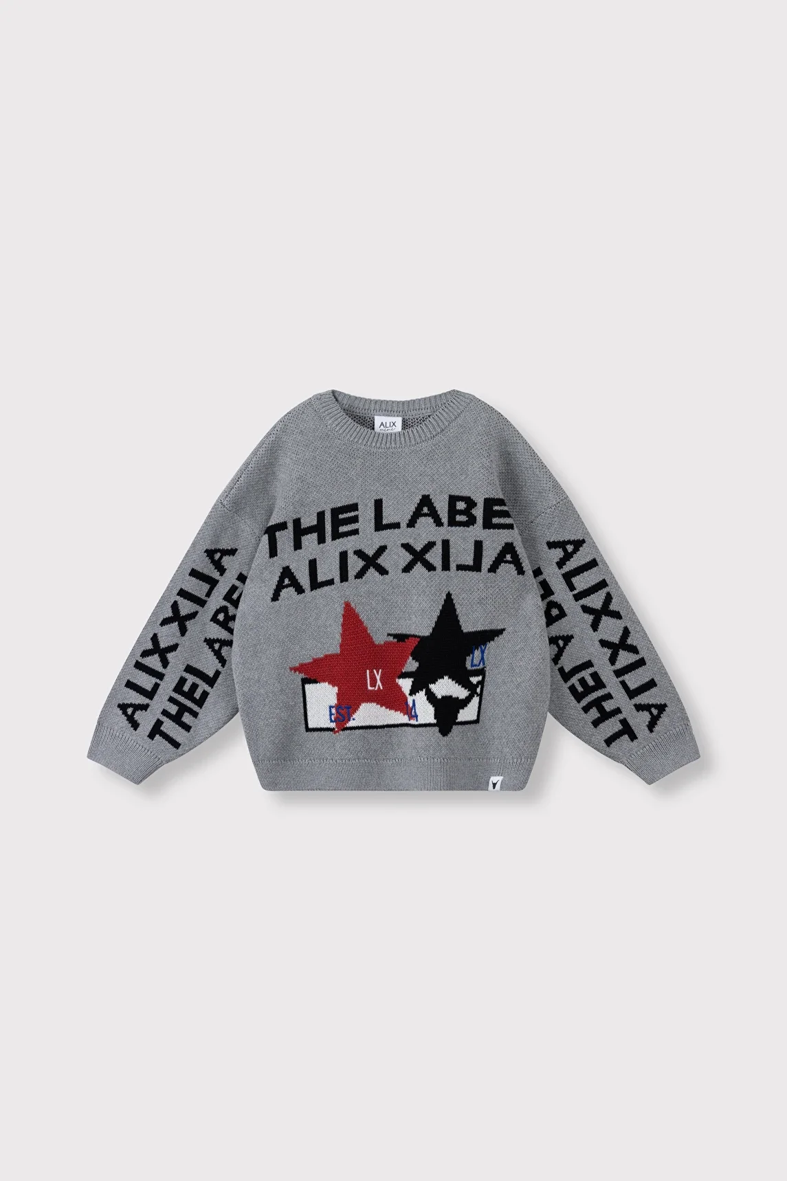 ALIX THE LABEL KIDS JACQUARD PULLOVER