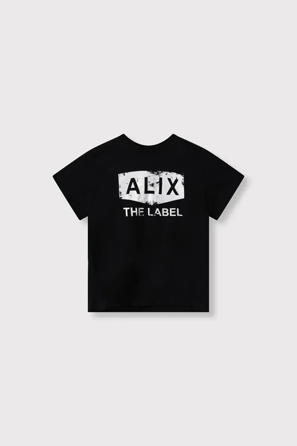 ALIX THE LABEL KIDS FOIL LOGO T-SHIRT