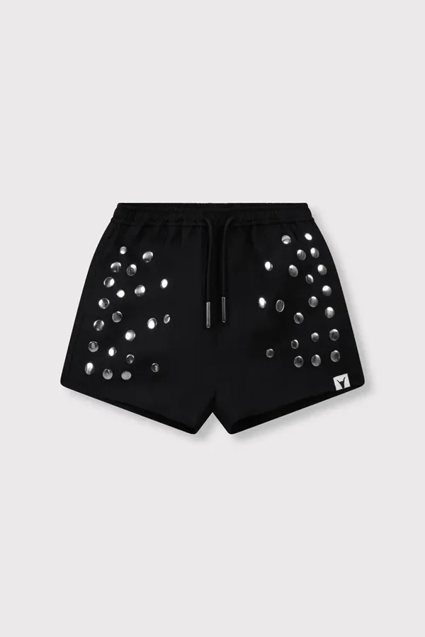 Alix kids woven studs short