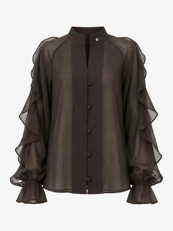 Nikkie Aylin blouse chocolate torte