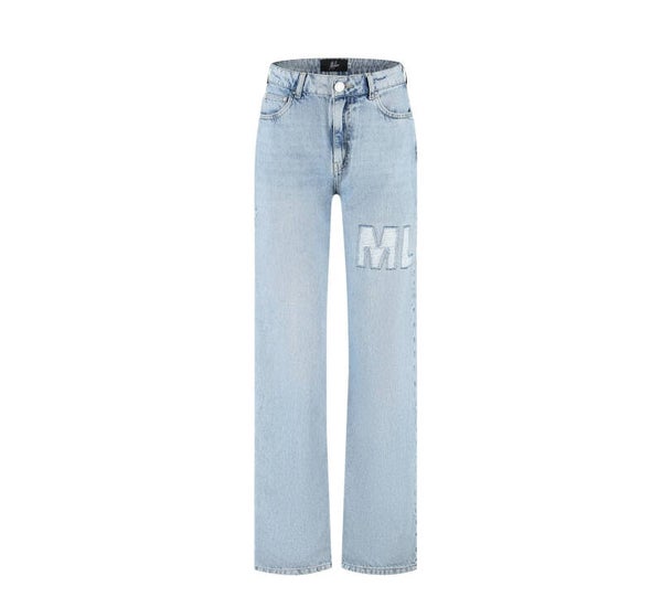Malelions Women Ripped Jeans | Light Blue