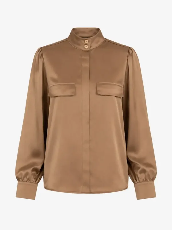 Fifth house PAMPLONA BLOUSE Bali Brown