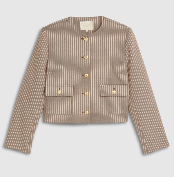 Josh V Elira Burgundy Stripe