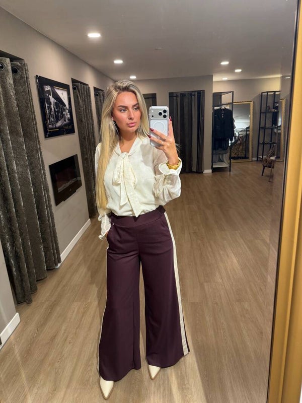 Rinascimento Pantalone pants Rosso Bordeauxv
