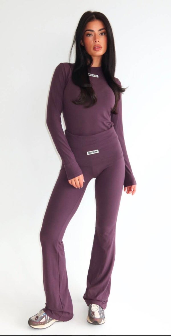 Unique The label Nena Pants deep berry