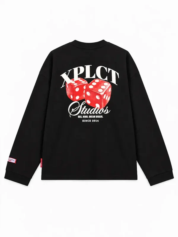 Xplctstudios Dice Longsleeve | Black