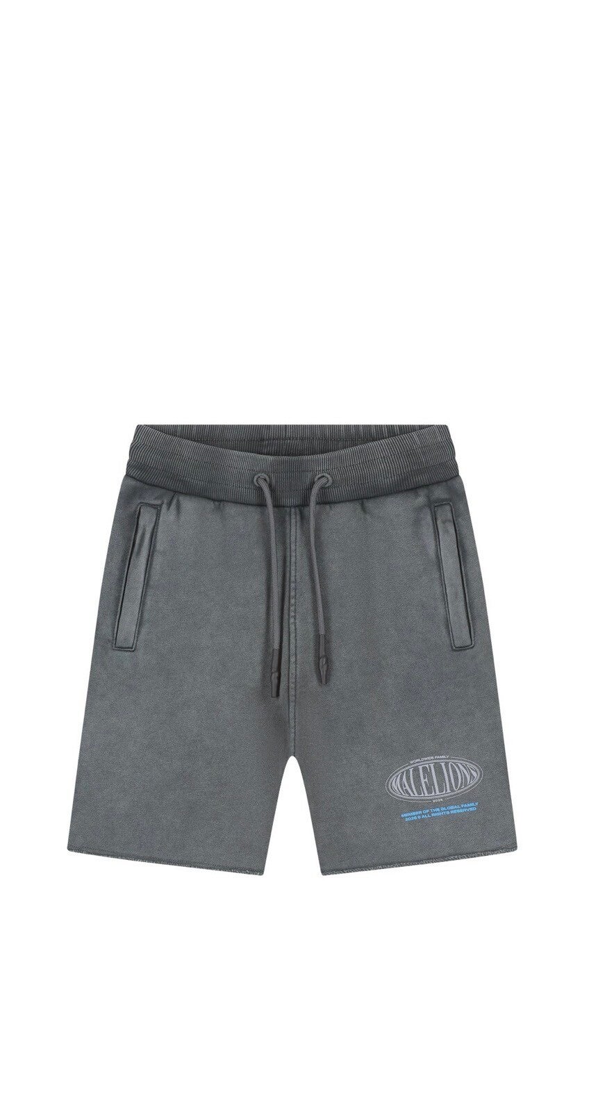 Malelions Junior Lifestyle Damaged Hem Shorts | Acid Wash