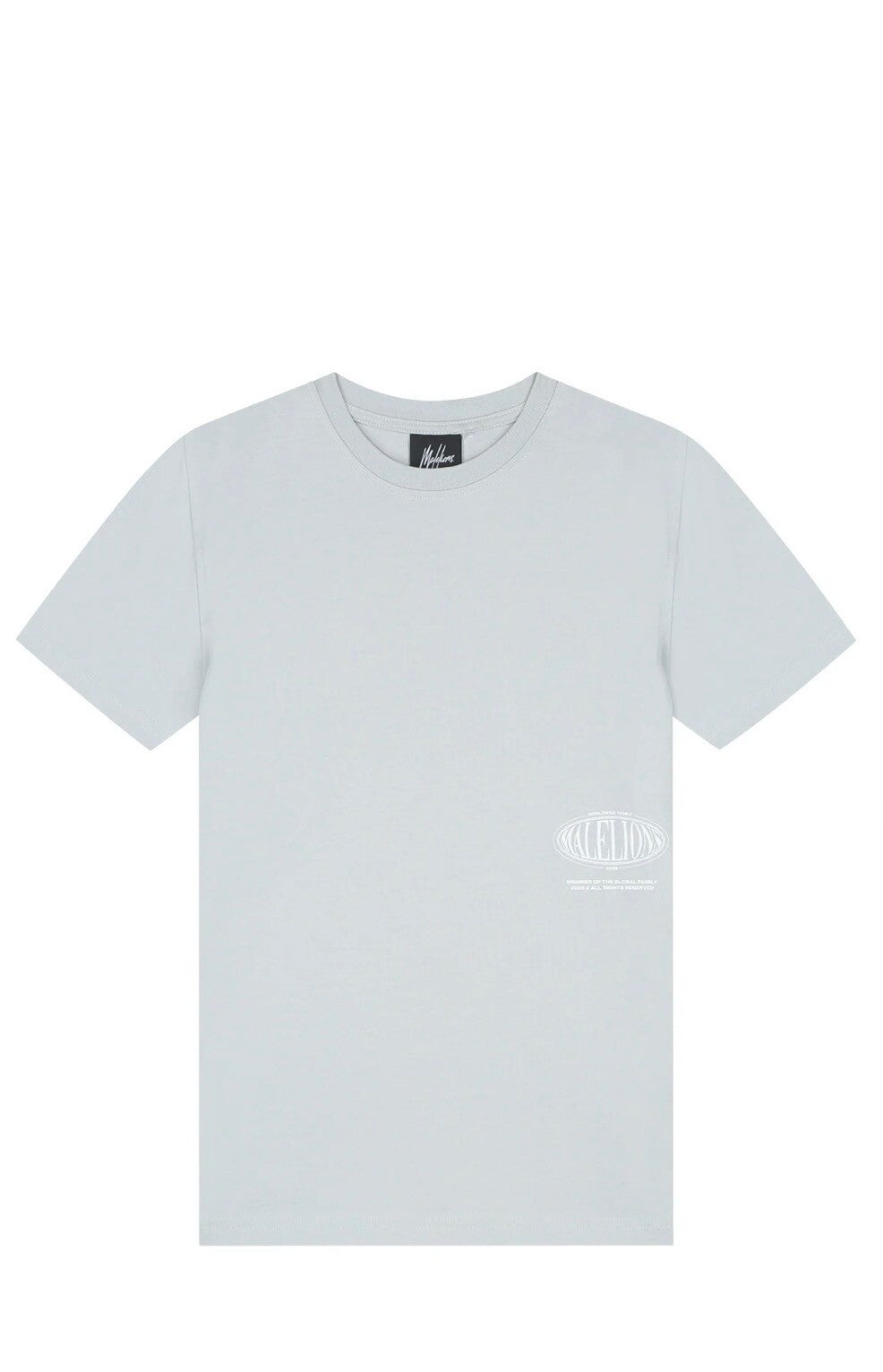 Malelions Junior Relaxed White Heron T-Shirt | Ocean Grey