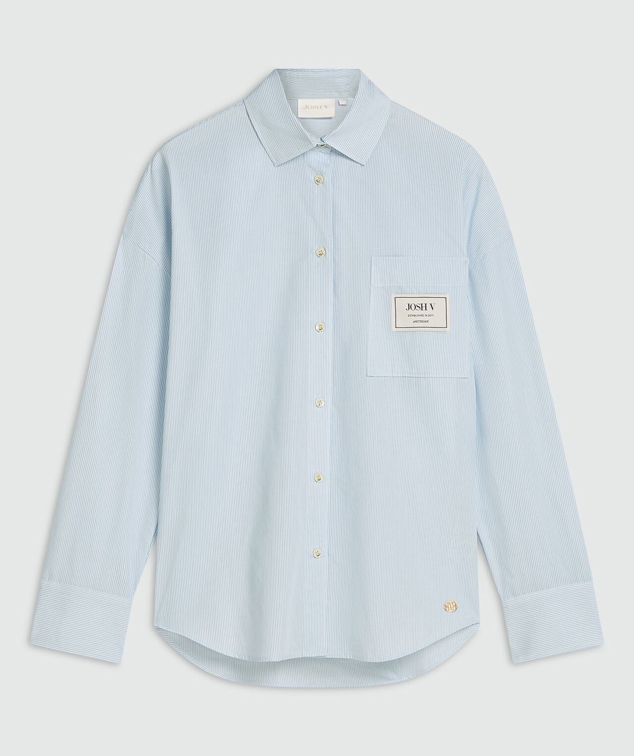 Josh V Neveah Fresh Blue Stripe