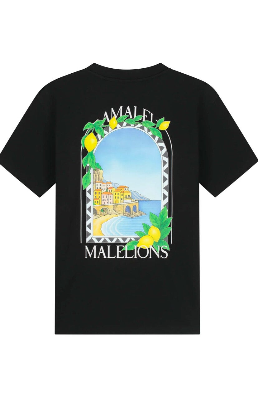 Malelions Men Amalfi Window T-Shirt | Black