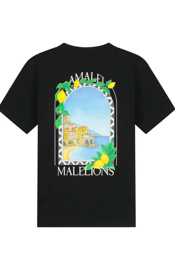 Malelions Men Amalfi Window T-Shirt | Black