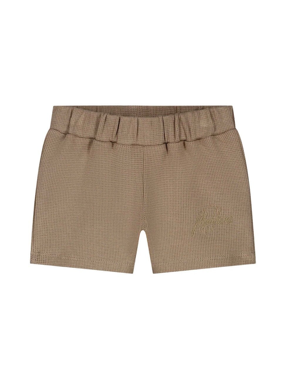 Malelions Baby Waffle Shorts | Latte
