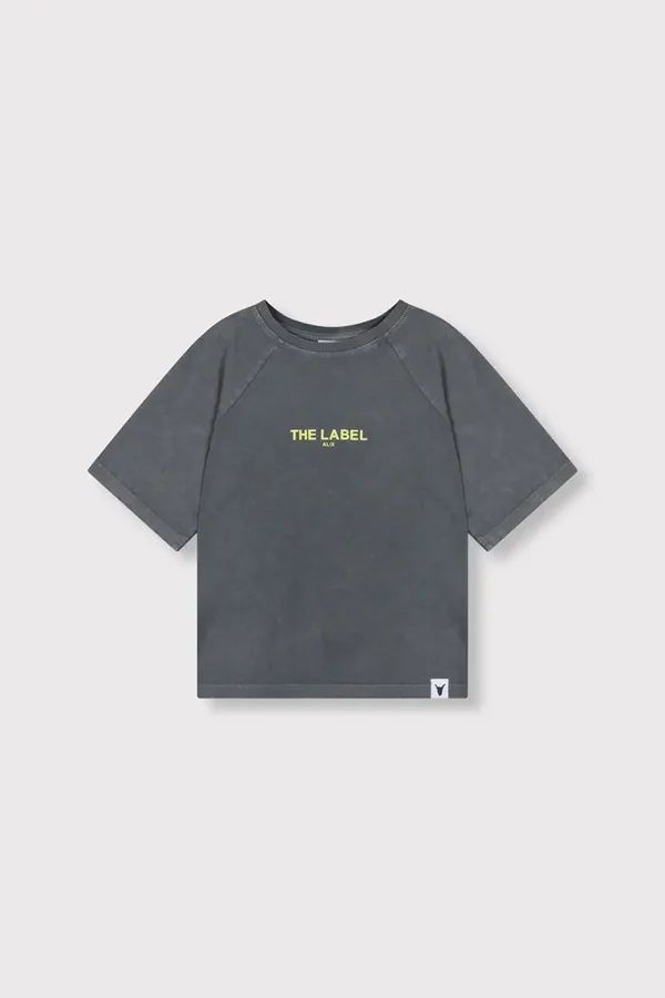 Alix The Label KIDS RAGLAN LOGO T-SHIRT