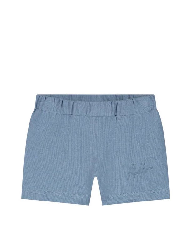 Malelions Baby Linen Shorts | Whale Blue
