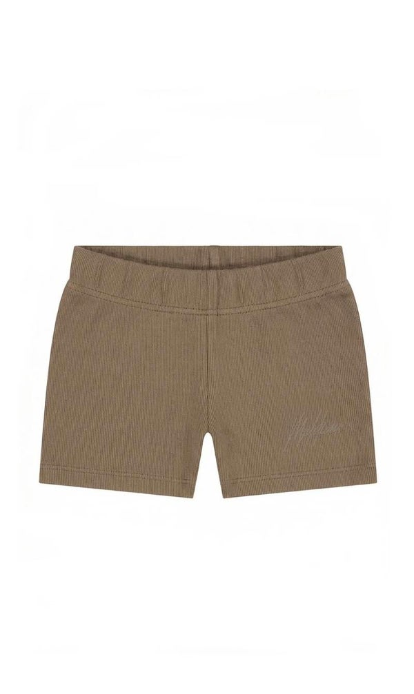 Malelions Baby Linen Shorts | Latte