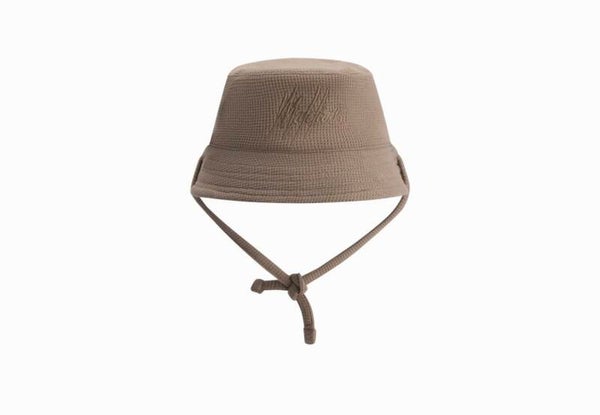 Malelions Baby Waffle Bucket Hat | Latte