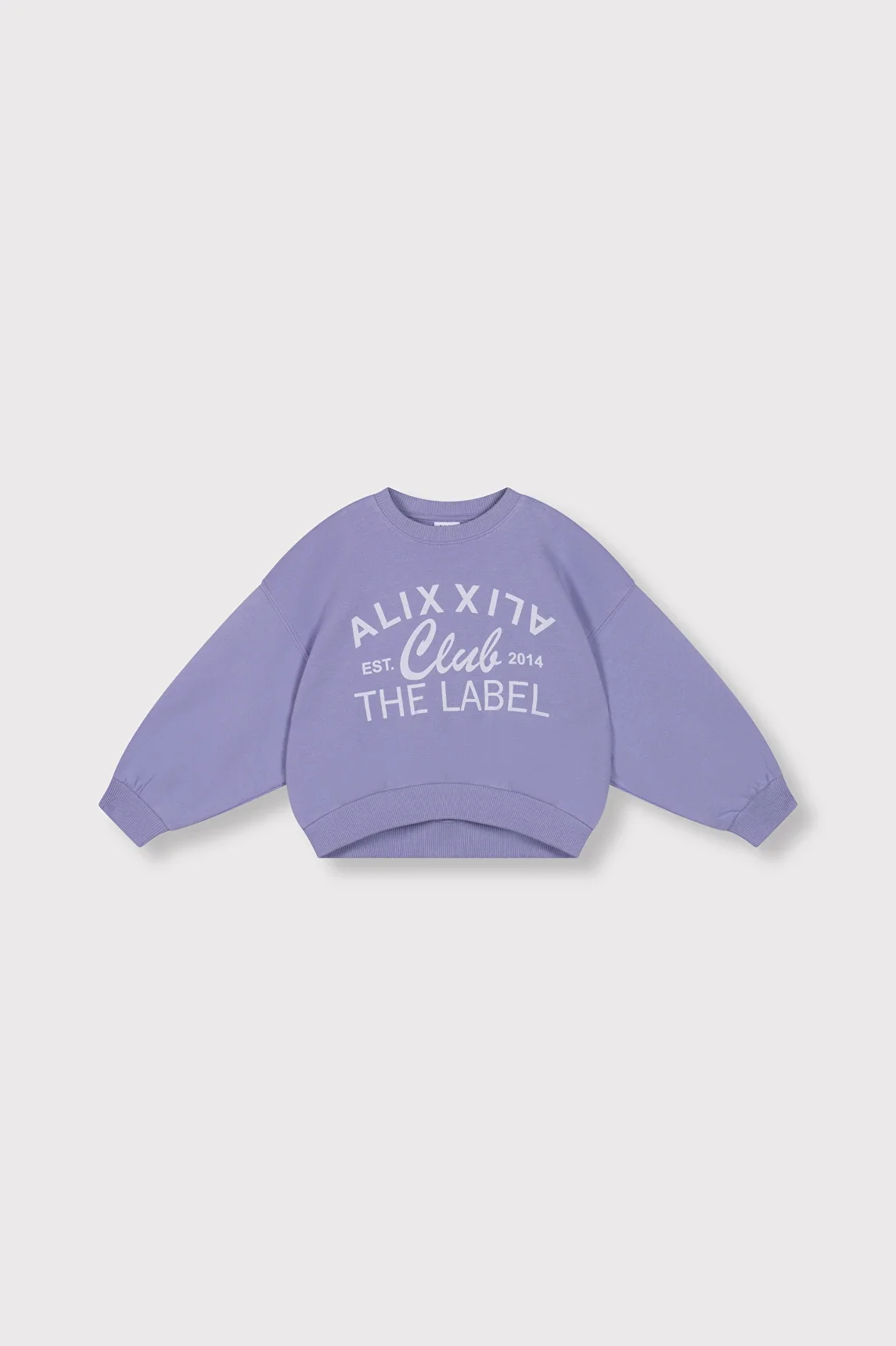 Alix The Label KIDS ALIX CLUB PRINT SWEATER