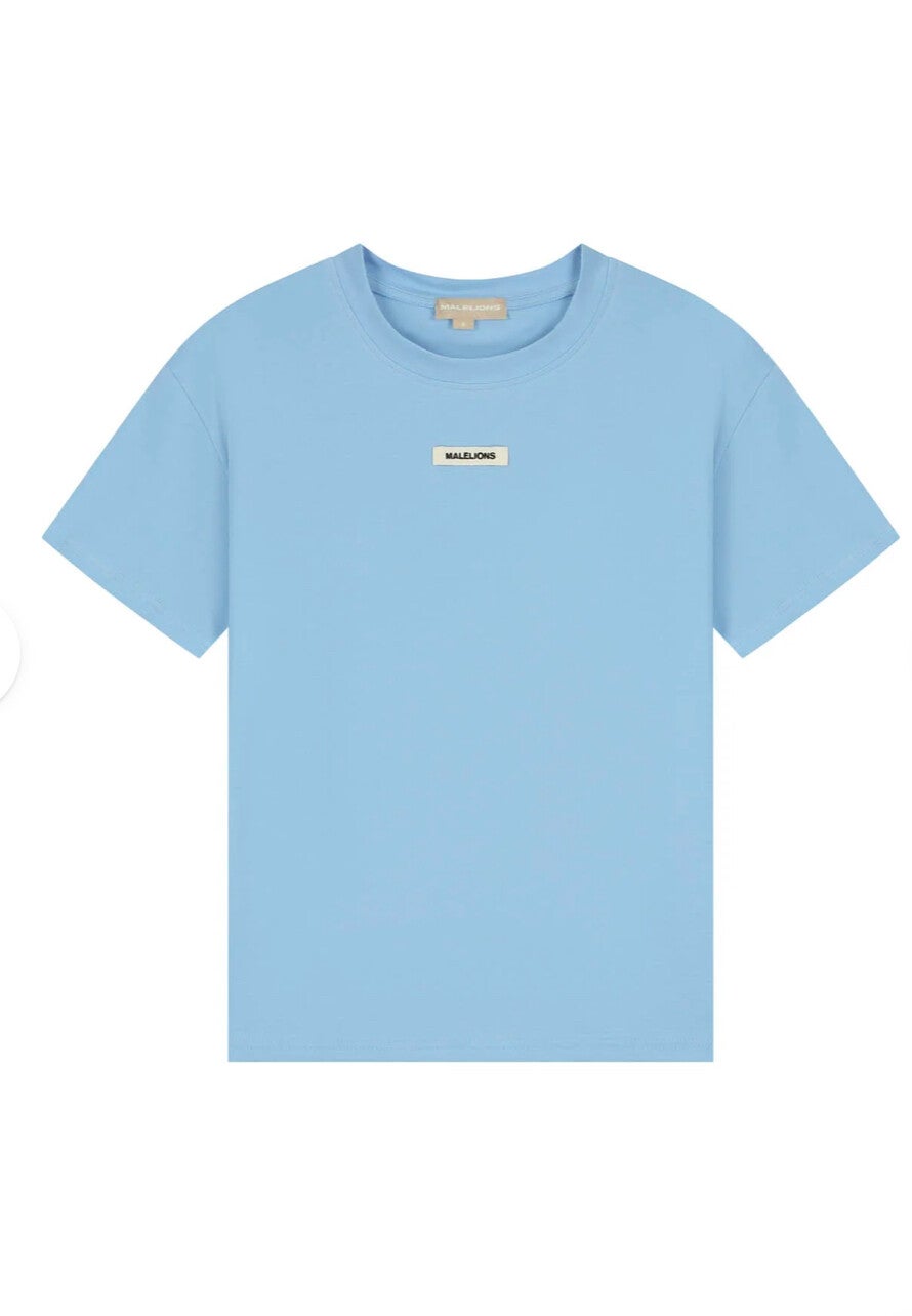 Malelions Women Patch Logo T-Shirt | Vista Blue