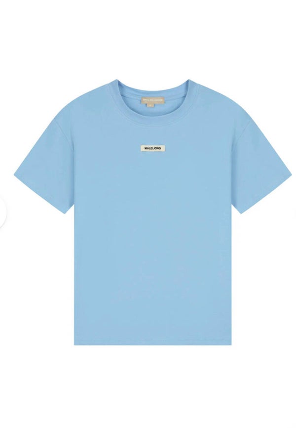 Malelions Women Patch Logo T-Shirt | Vista Blue