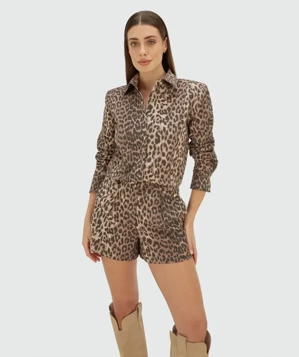 Josh V LILAE LEOPARD BROWN