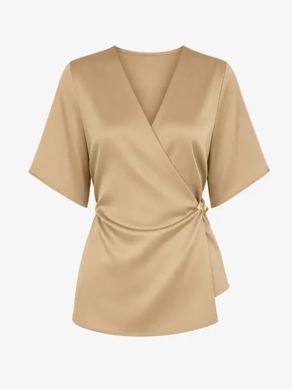 Nikkie RIBE WRAP TOP