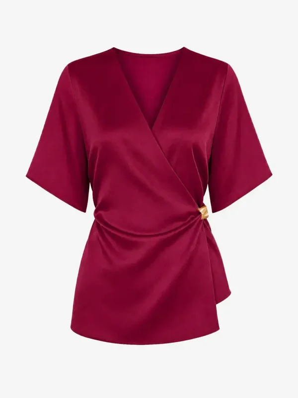 Nikkie RIBE WRAP TOP