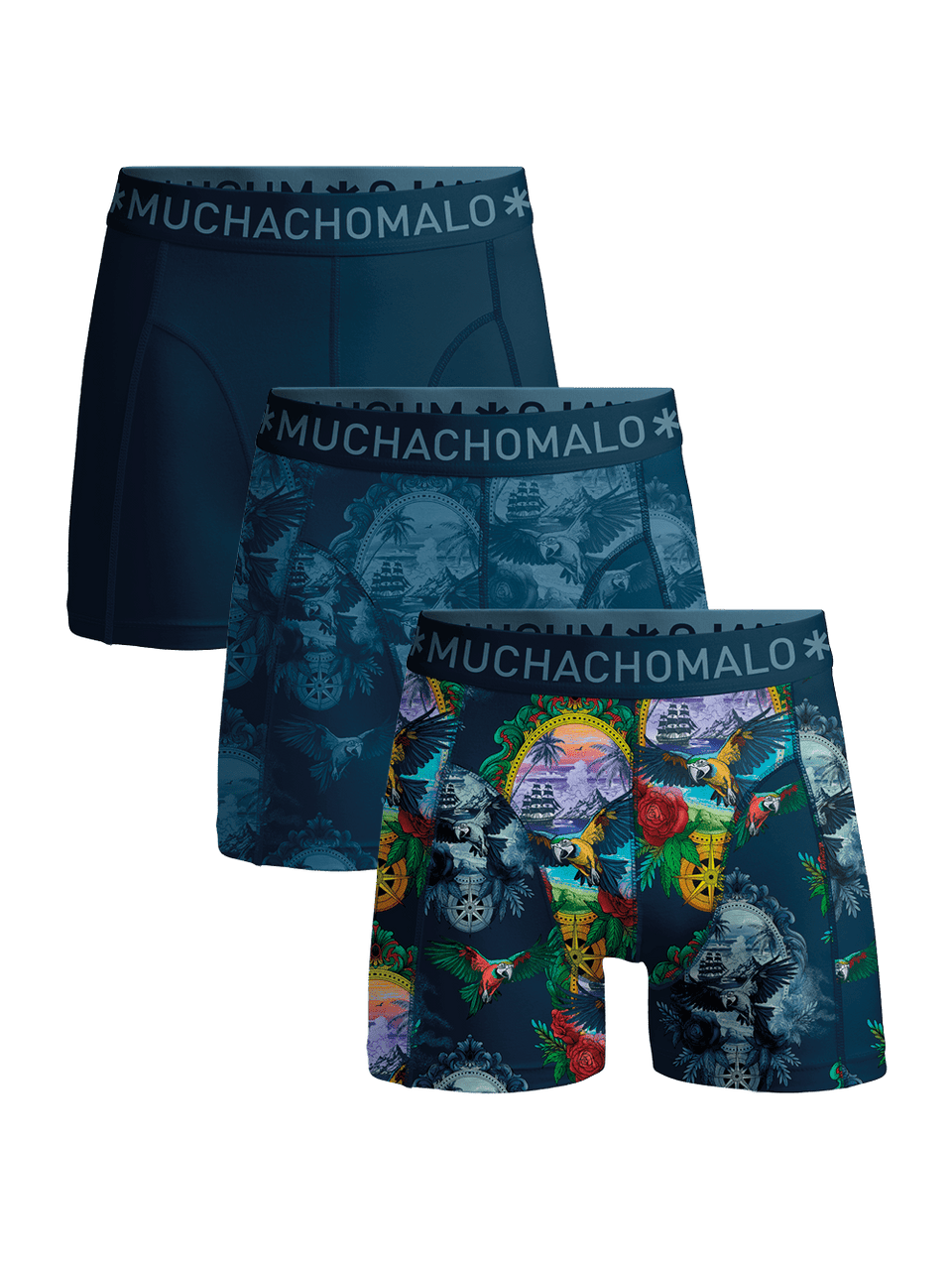 Heren 3-pack Boxershorts