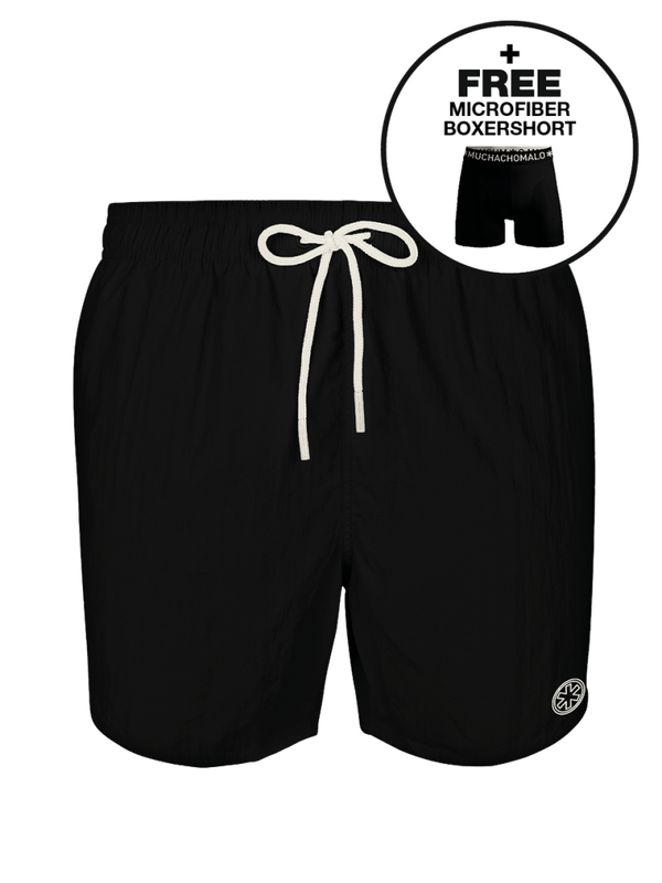 Jongens zwembroek zwart