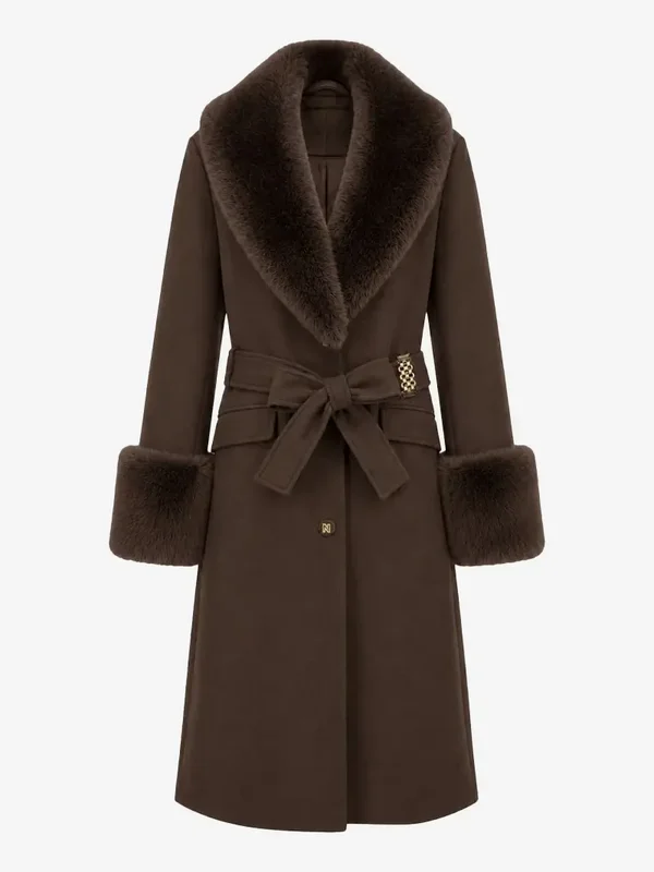 Nikkie Auria Coat Chocolate Martini