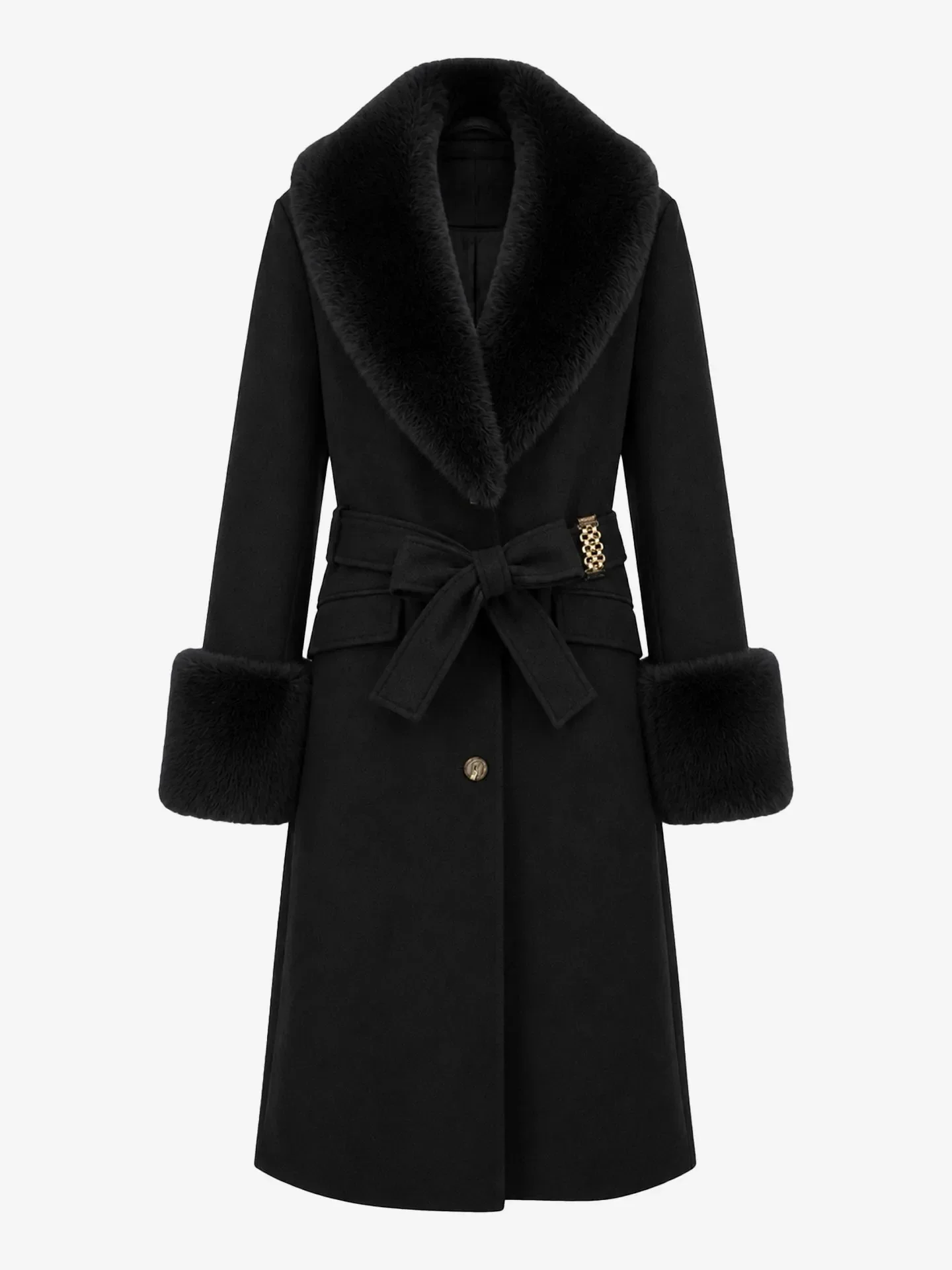 Nikkie Auria Coat Black