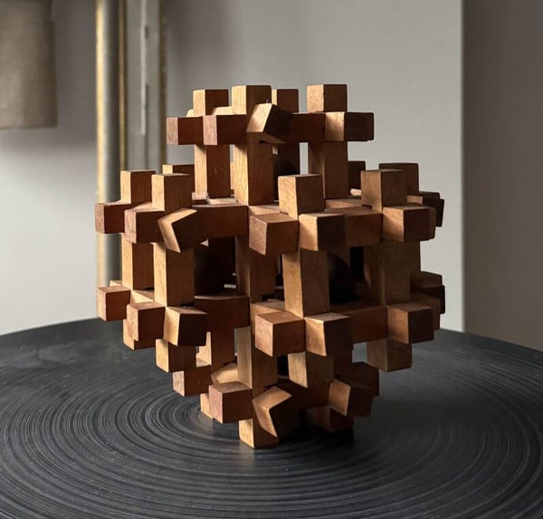 Houten kubus