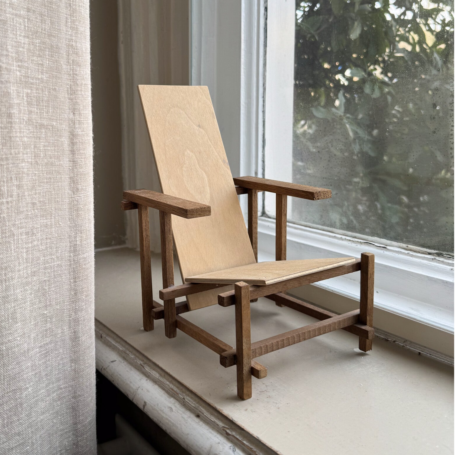 Schaalmodel Rietveldstoel