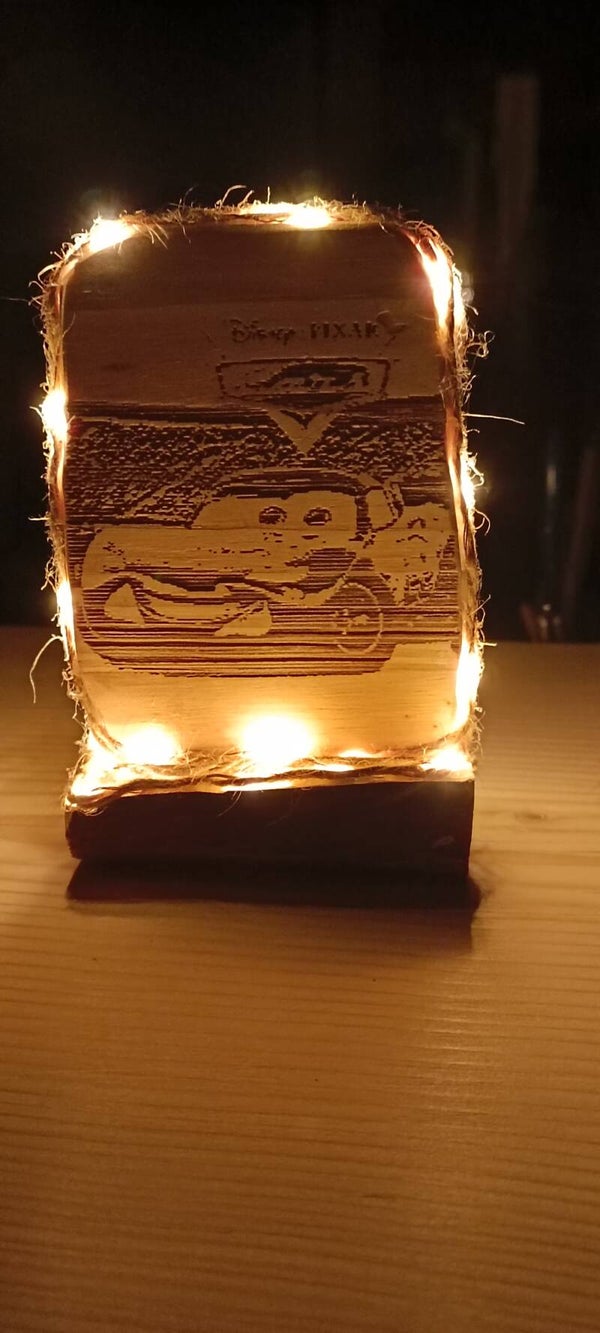 Tableau lumineux personnalisable