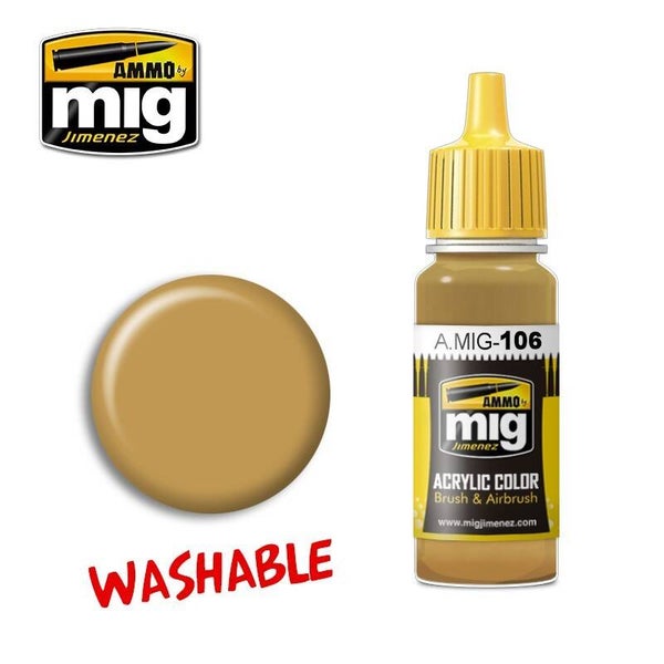 AMMO A.MIG-0106 Washable Sand (RAL 8020)