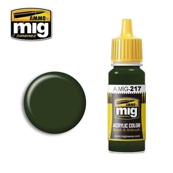 AMMO A.MIG-0217 Acrylic Color Green Slate (RLM 02)
