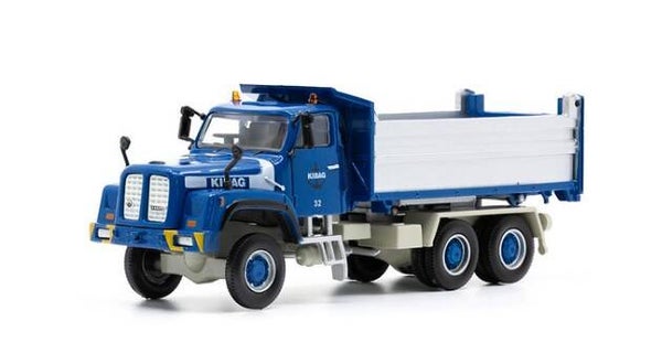 ACE 85.002333 1:87 Saurer D330N 6x6 Kipper KIBAG blau