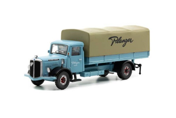 ACE 85.002373 1:87 Saurer S4C Pritsche-Plane Planzer Transporte