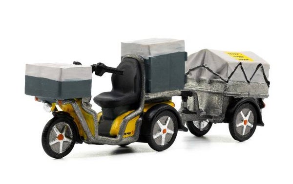 ACE 85.008705 1:87 Kyburz DXP Zustellfahrzeug mit Anhänger