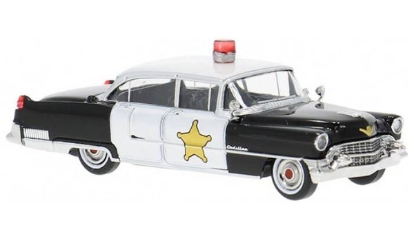 Brekina 18356 1:87 Cadillac Fleetwood 55, US-Sheriff, Bj 1955