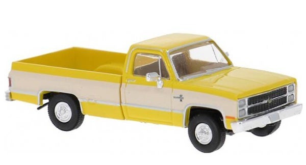 Brekina 19655 1:87 Chevrolet C10 gelb/weiß