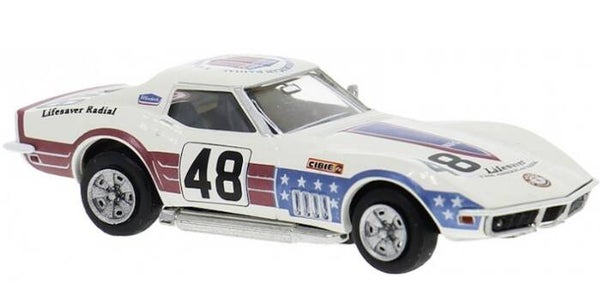 Brekina 19985 1:87 Chevrolet Corvette C3, No. 48, Bj 1971