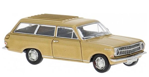 Brekina 20473 1:87 Opel Rekord A Caravan goldfarben Bj 1963