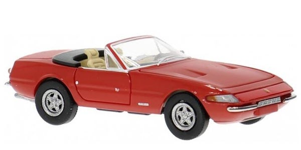 Brekina 22940 1:87 Ferrari 365 GTS/4 Daytona Spider offen rot Bj 1971