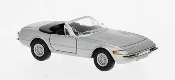 Brekina 22943 1:87 Ferrari 365 GTS/4 Daytona Spider offen silber Bj 1971