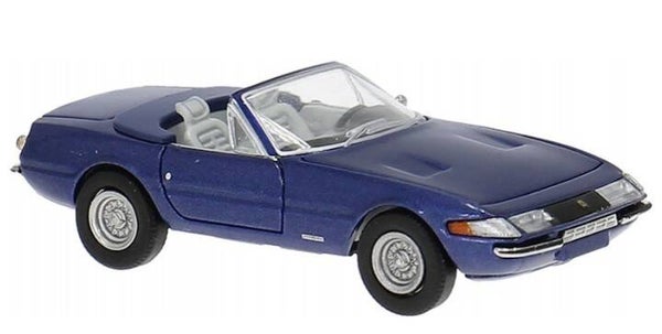 Brekina 22944 1:87 Ferrari 365 GTS/4 Daytona Spider blau metallic Bj 1971