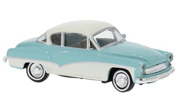Brekina 27161 1:87 Wartburg 311 Coupe, hellblau/weiss, Bj 1959